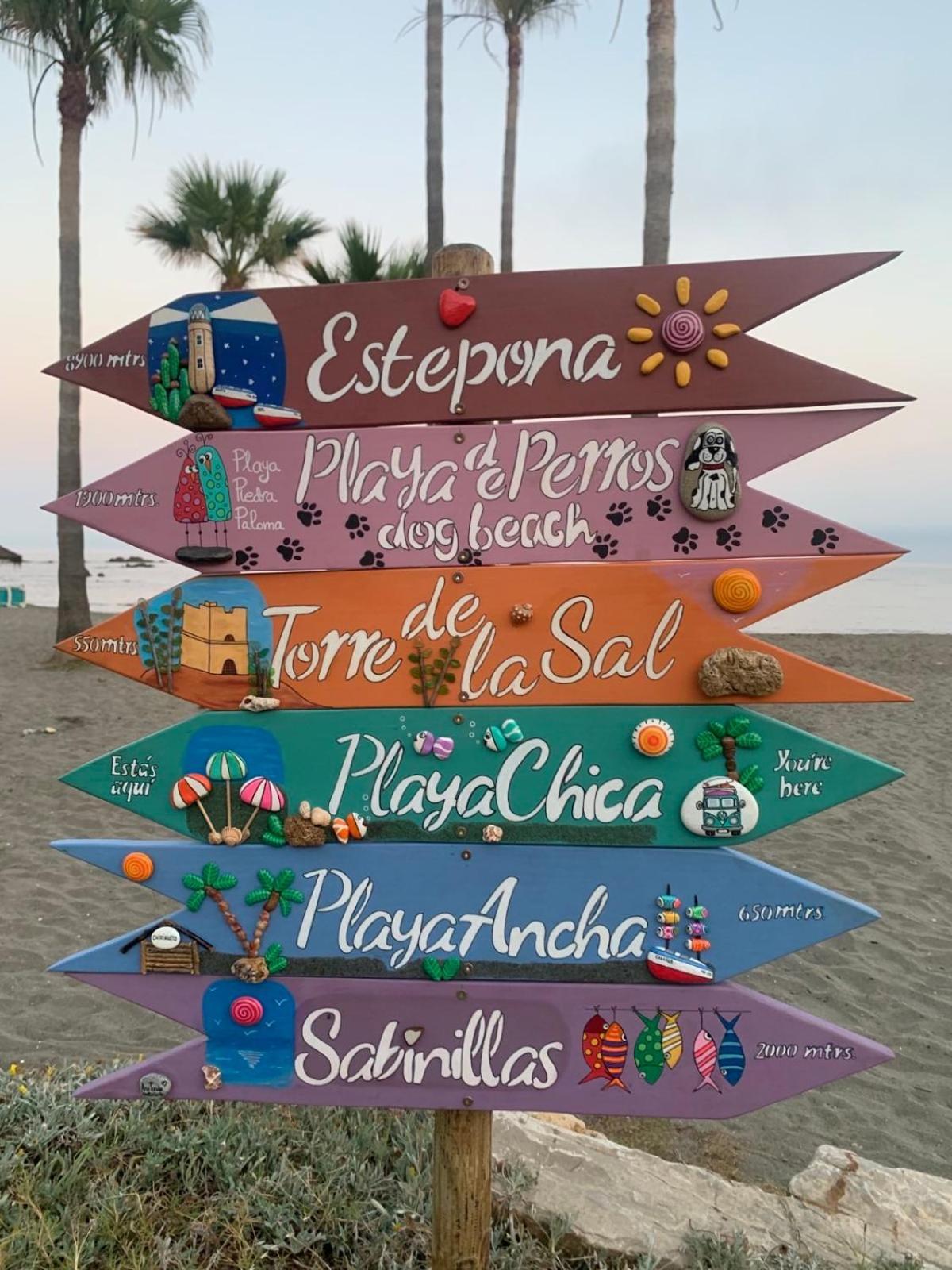 Marina De Casares Beach House San Luis de Sabinillas Luaran gambar